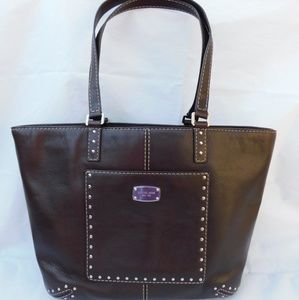 Michael Kors 'Astor' Lg Leather Tote in 'Coffee'